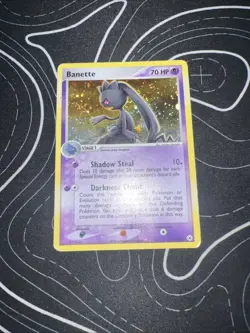 Banette 1/101 Hidden Legends Cosmo Holo 2004 Pokemon HP - Image 1