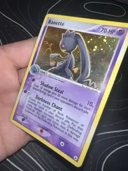 Banette 1/101 Hidden Legends Cosmo Holo 2004 Pokemon HP - Image 5