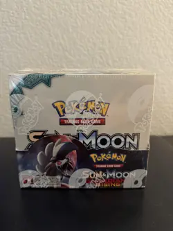 ?? Pokemon Guardians Rising Booster Box Factory Sealed FREE acrylic case - Image 2