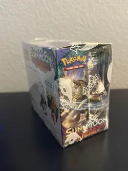 ?? Pokemon Guardians Rising Booster Box Factory Sealed FREE acrylic case - Image 5