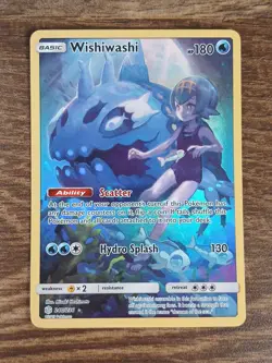 Pokemon - Wishiwashi 240/236 Cosmic Eclipse - Secret Rare LP - Image 1