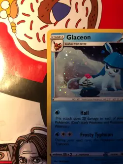 !!!Awesome Swirl!!! - Glaceon SWSH192 - Pokemon TCG Black Star Promo 2022 - Image 1