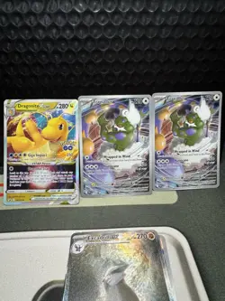 Pokemon Pikachu Mewtwo Dragonite Lot Black Star Center SIR - Image 2