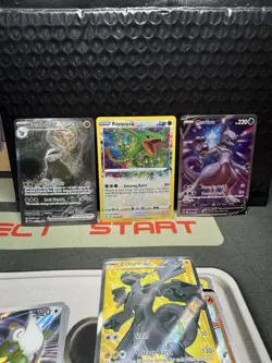 Pokemon Pikachu Mewtwo Dragonite Lot Black Star Center SIR - Image 4