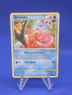 2010 Pokemon HGSS Undaunted Slowpoke 66/90 Regular Common LP - Image 1