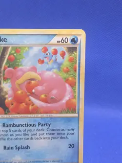 2010 Pokemon HGSS Undaunted Slowpoke 66/90 Regular Common LP - Image 4