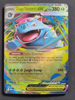 Mega Venusaur ex #003 Double Rare Mega Evolution Pokemon TCG - Image 1
