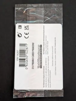 Pikachu 028/078 Pokemon GO Promo Stamp Holo Rare Sealed - Image 2