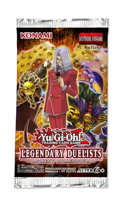 Yu-Gi-Oh - Legendary Duelists Ancient Millenium Booster, 1. Auflage, deutsch OVP - Image 1