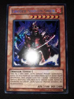 Yu-Gi-Oh! Grosser Shogun Shien, LCGX-DE233, Secret Rare, 2. Auflage, Near Mint - Image 2