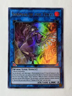 Shaman of The Tenyi - RIRA-EN044 - Ultra Rare - 1st Edition - Yugioh - Image 1