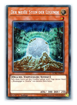 The White Stone Of Legend - LCKC-DE010 - Secret Rare - 1st Edition - Yugioh G - Image 1