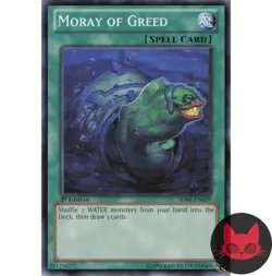 Yugioh Moray of Greed SDRE-EN029 Common 1st Edition NM - Image 1