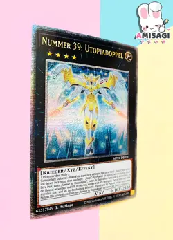 Yu-Gi-Oh! - Karte Nummer 39: Utopiadoppel MP24-DE031 Quarter Century Secret Rare - Image 2
