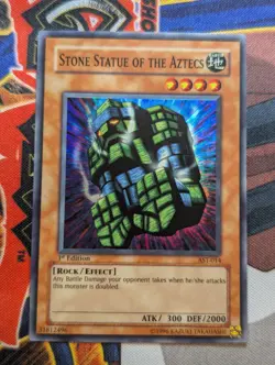 Stone Statue of the Aztecs AST-014 Super Rare 1st Edition - VLP - Image 1