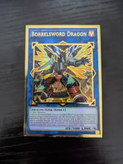 YuGiOh Borrelsword Dragon MAGO-EN039 Gold Ultra Rare 1st Edition NM 🔥🔥 - Image 1