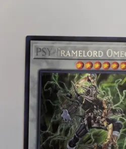 YuGiOh PSY-Framelord Omega BLLR-EN061 Secret Rare 1st Edition NM Fresh Out Pack - Image 5