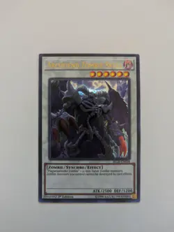 YuGiOh Archfiend Zombie-Skull BLLR-EN058 NM Ultra Rare 1st Edition Fresh Out ?? - Image 1