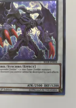 YuGiOh Archfiend Zombie-Skull BLLR-EN058 NM Ultra Rare 1st Edition Fresh Out ?? - Image 3