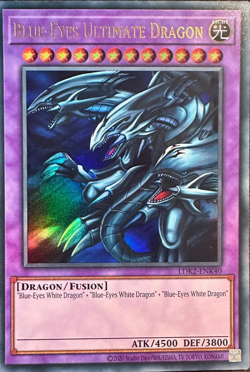 Blue-Eyes Ultimate Dragon - LDK2-ENK40 - Ultra Rare YuGiOh TCG Card - Image 1