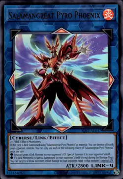 Salamangreat Pyro Phoenix - Ultra Rare SDSS-AE047 - NM - YuGiOh - Image 1