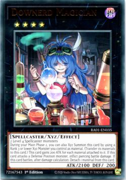 Downerd Magician - RA01-EN035 - Ultra Rare 1st Edition Yugioh - Image 1