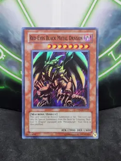 Yugioh Red-Eyes Black Metal Dragon PP01-EN015 Super Rare NM - Image 1