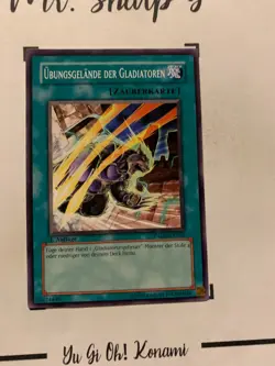UBUNGSGELANDE DER GLADIATOREN - 1. AUFLAGE PTDN-DE061 DEUTSCH Yu-Gi-Oh! CARD TCG - Image 3