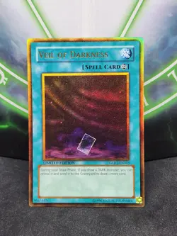 Yugioh Veil of Darkness GLD2-EN043 Gold Rare NM - Image 1