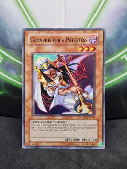 Yugioh Gravekeeper's Priestess ABPF-EN000 Super Rare Unlimited NM - Image 1