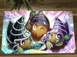 YGO Custom Playmat Kuriboh CCG TCG Mat Trading Card Game Mat Pad Free Bag New - Image 1