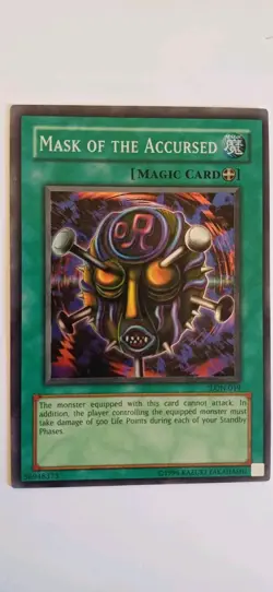YuGiOh - MASK OF THE ACCURSED - LON-019 Super Rare NM/M - Image 1