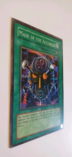 YuGiOh - MASK OF THE ACCURSED - LON-019 Super Rare NM/M - Image 2