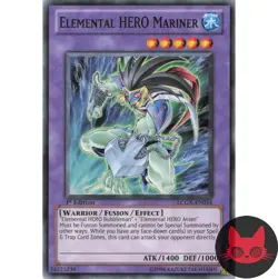 Yugioh Elemental HERO Mariner LCGX-EN054 Common 1st Edition NM - Image 1