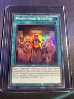 Yugioh Dragonmaid Send-Off CHIM-ENSE3 Super Rare Limited Edition NM - Image 1
