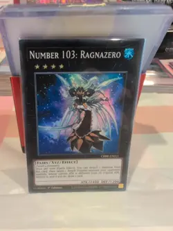Number 103: Ragnazero CRBR-EN011 Rare 1st Edition YuGiOh TCG Card - Image 1