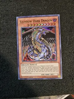 YuGiOh Rainbow Dark Dragon Ultra Rare 1st Edition BLRR-EN054 - Image 1