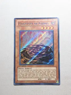 Phantom of Chaos - LCGX-EN193 - Secret Rare 1st Edition Yugioh - VLP/LP - Image 1