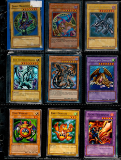 Lot of (18) Assorted Yu-Gi-Oh! TCG Raw Cards Dark Magician Blue Eyes Red Eyes - Image 1