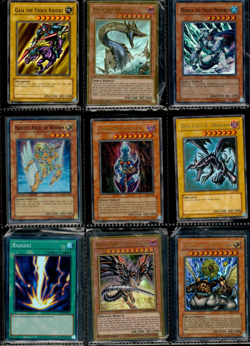 Lot of (18) Assorted Yu-Gi-Oh! TCG Raw Cards Dark Magician Blue Eyes Red Eyes - Image 2