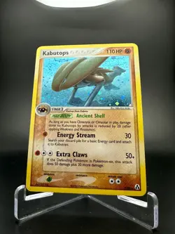 Pokemon - EX Legend Maker - Kabutops 7/92 Holo Rare 2006 LP-MP - Image 1