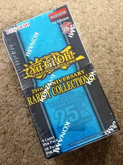 YUGIOH 25TH ANNIVERSARY RARITY COLLECTION 2 BOOSTER BOX 1ST EDITION FREE SHIP - Image 1