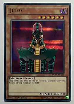 Jinzo DUSA-EN045 (NM) Ultra Rare 1st Edition Duelist Saga 2017 Yu-Gi-Oh! Card - Image 1