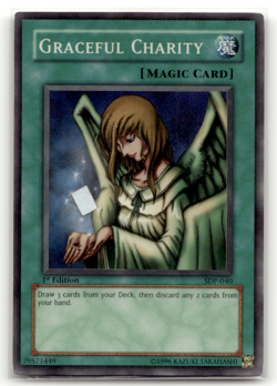 Graceful Charity SDP-040 1st Edition Super Rare Starter Deck: Pegasus LP - Image 1