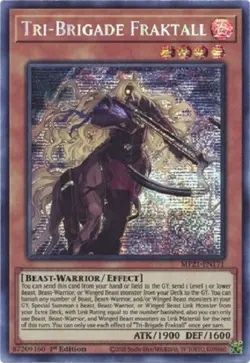 Tri-Brigade Fraktall - MP21-EN171 - Prismatic Secret Rare 1st Edition Yugioh - Image 1