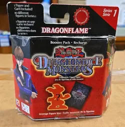 2002 Yugioh Dungeon Dice Monsters Dragonflame Series 1 Booster Factory Sealed - Image 1