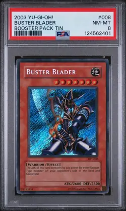 2003 YU-GI-OH! BUSTER BLADER BPT-008 PSA 8 - Image 1