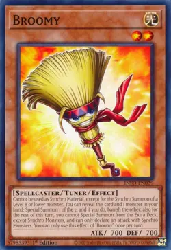 Yugioh - Broomy INFO-EN029 The Infinite Forbidden 1st Edition - Image 1