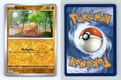 Bonsly #110/197 SV Obsidian Flames Reverse Holo Common Pokemon 2023 TCG Card - Image 1