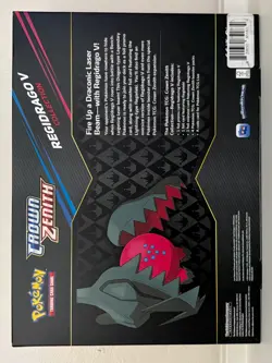 pokemon cards sealed, pokemon, crown zenith, pokemon collection box, regidrago v - Image 2